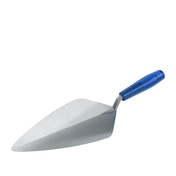 Bon 72-576 Brick Trowel Forged 12" Narrow London Plastic Handle